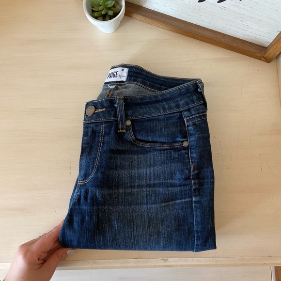 Paige Dark Skinny Jeans - Picture 2 of 6